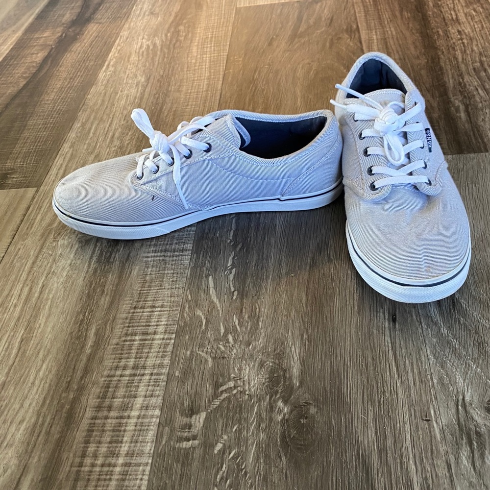 Vans women’s shoes 8.5 light grey